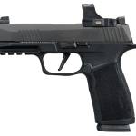 Sig Sauer 365XCA9BXR3PRS P365 XMacro w/Optic Compact 9mm Luger 17+1 3.70" Black Nitron Stainless Steel Serrated w/Sig ROMEO-X Compact Slide, Black Stainless Steel Frame w/Beavertail & Picatinny Rail,
