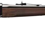Winchester Repeating Arms 524100102 Model 1885 Low Wall Hunter Full Size 22 LR 1rd 24" Brushed Polish Blued Octagon Barrel, Brushed Polish Blued Drilled & Tapped Steel Receiver, Satin Walnut Fixed Sto