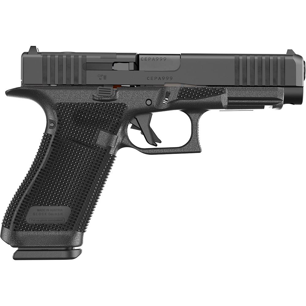 Glock 17 Gen 6 Handgun 9mm Luger 10rd Magazines(3) 4.49" Barrel Black Optic Ready Austria