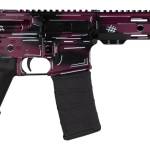 Shark Coast Tactical SCC07053ANBCHY-P Anime-15 5.56 NATO 30+1 10.50" Black Nitride Threaded Barrel, Black Cherry Cerakote Aluminum Receiver w/Picatinny Rail, Polymer SB Tactical SBA3 Brace, Magpul MOE