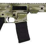 Shark Coast Tactical SCC07107ANOD-P Anime-15 5.56 NATO 30+1 10.50" Black Nitride Threaded Barrel, Aluminum Receiver w/Picatinny Rail, M-LOK Handguard, Polymer SB Tactical SBA3 Brace, Magpul MOE Grip,