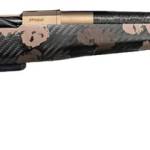 Fierce Firearms ROGSCX308WIN18BRS Carbon Rogue XP 308 Win 3+1 18" Carbon Fiber Match Grade Threaded Barrel, Smoked Bronze Cerakote Steel Drilled & Tapped Receiver, BiPod Rail Forend, Sonora Ambush Cam