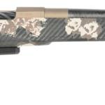 Fierce Firearms CT Rival XP 2.0 25 Creedmoor 20" Carbon Fiber Threaded Barrel, Smoked Bronze Cerakote Titanium Drilled & Tapped Receiver, Integral Rail Forend, Desert Shadow Camo Adj Comb Carbon Fibe