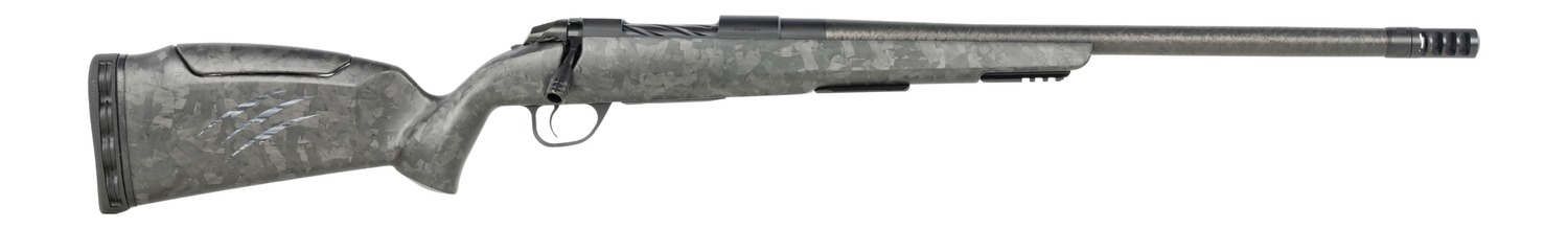 Fierce Firearms  CT Rage LR Full Size 25 Creedmoor 4+1 22" Carbon Fiber Match Grade Threaded Barrel, Black Cerakote Titanium Drilled & Tapped Receiver, Picatinny Rail Forend, Carbon Matrix Push Button