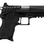 Oa Defense 2311 Pro Compact 9mm Luger 15+1 4.25" DLC Black Steel Optic Ready/Serrated Slide, Black Aluminum Frame w/Picatinny Rail, Black Polymer Grip, Ambidextrous