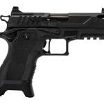 Oa Defense 2311 Pro w/Plus Kit Compact Frame 9mm Luger 17+1 4.25" Black Ported Barrel, DLC Black Steel Optic Ready/Serrated Slide, Black Aluminum Frame w/Picatinny Rail, Black Polymer Grip, Ambidextr
