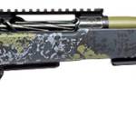 Horizon Firearms HRF-VE2-65CM-22R Venatic 2 6.5 Creedmoor 22" Sage Green Spiral Fluted Threaded Barrel, Black DLC Receiver w/Picatinny Rail, Arca Rail Forend, Artic Moss Iota EKO X Carbon Fiber Stock