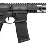 CMMG 30A0ED0-AB Zeroed Banshee Mk4 300 Blackout 30+1 6.50" Black Nitride Threaded Barrel, Black Armor Cerakote Aluminum Receiver w/Picatinny Rail, M-LOK Handguard, Black Polymer CMMG RipBrace, CMMG Ze
