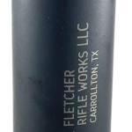 Fletcher Rifle Works WESTON8BLK Weston-8 30Cal 1.62" Black Stainless Steel 1.375"x24