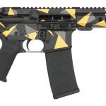 Shark Coast Tactical SCC07176GEO-P Geodesic 5.56 NATO 30+1 10.50" Black Nitride Threaded Barrel, Aluminum Receiver w/Picatinny Rail, M-LOK Handguard, Polymer SB Tactical SBA3 Brace, Polymer Grip