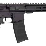 Andro Corp Industries 30016BB ACI-15 Bravo 300 Blackout 30+1 16" Black Nitride Threaded Barrel, Black Anodized Aluminum Receiver w/Picatinny Rail, M-LOK Handguard, M4 Black Polymer Stock, Black A2 Gri