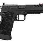 Kimber Mfg, Inc 3500103 2K11 Pro Comp Full Size Frame 9mm Luger 20+1 5" Compensated Barrel, Black Stainless Steel Lightening Cut/Optic Ready/Serrated Slide, Black Stainless Steel Frame w/Beavertail &