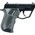 Taurus 1-22TUC131-GRG10 22TUC  Micro-Compact Frame 22 LR 9+1 2.50" Black Barrel, Serrated Slide & Black Polymer Frame, G10 Grip