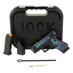 GLOCK 43X 9MM 15RD FS PEACOCK