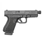Combat Armory CA19 Handgun 9mm Luger 10rd Magazine 4.49" Threaded Barrel Black with Standard Sights