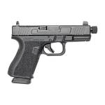Combat Armory CA19 OR Handgun 9mm Luger 15rd Magazine 4.49" Threaded Barrel Black with Suppressor Height Sights