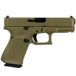 Glock 19 Gen 5 MOS Custom "FDE" Handgun 9mm Luger 15rd Magazines (3) 4.02" Barrel Austria