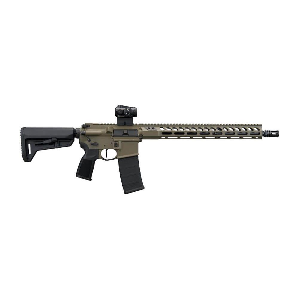 Sig Sauer  M400 Forge Moos Green Rifle 5.56 NATO 30rd Magazine 16" Barrel ROMEO-MSR GEN II Adjustable Stock M-LOK Handguard