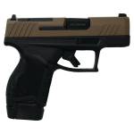 Taurus GX4 9mm 13rd (3) Magazines 3.06" Barrel Black / Coyote  w/ Holster Kit