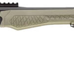 Rossi SSPTKY Tuffy Turkey 410 Gauge 1rd 3" 26" Alloy Steel Barrel & Receiver w/Matte Black Finish, Synthetic OD Green Fixed Thumbhole Stock w/Shell Holder (Youth)