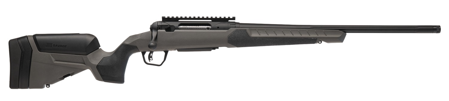 Savage Arms 32541 110 Core Hunter 25-06 Rem 4+1 20" Fluted Barrel, Flat Dark Gray AccuStock w/AccuFit V2 Synthetic Stock, Right Hand