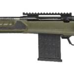 Savage Arms 32946 110 UltraLite Predator 300 Blackout 10+1 16.50" Carbon Fiber Barrel, Arca Rail Forend, Hunter Green AccuStock w/AccuFit V2 Synthetic Stock, Left Hand