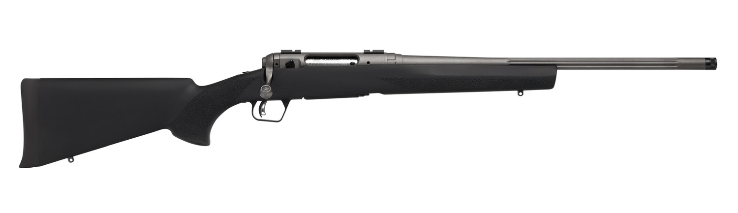 Savage Arms 33021 110 Trail Hunter Lite V2 Full Size 300 Win Mag 3+1 20" Matte Black Fluted Barrel, Carbon Steel Drilled & Tapped Receiver, Black Hogue OverMolded Synthetic Stock, Right Hand