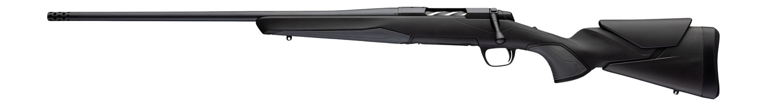 Browning 036126294 X-Bolt 2 Hunter 6.5 PRC 3+1 24"  Matte Blued Threaded Barrel, Matte Blued Steel Drilled & Tapped Receiver, Matte Black Adj Vari-Tech Synthetic Stock, Left Hand