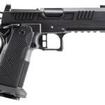 Alpha Foxtrot AA39X4CIG-XDBK13 AF1911 Romulus 45 ACP 13+1 4.25" Black DLC Stainless Steel Threaded Compensated Barrel, Optic Ready/Serrated Slide & Frame w/Beavertail & Picatinny Rail, RMR/RMSc Footpr