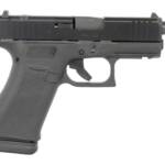 Glock UX4350201FRMOSTB G43X  9mm Luger 10+1 3.41" Black Threaded Barrel, Black Steel Optic Ready/Serrated Slide, Black Polymer Frame w/Accessory Rail, Ambidextrous