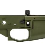 Griffin Armament MK2ALWHG MK2 Stripped Lower Receiver Aluminum Warhawk Green Anodized