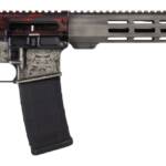 Shark Coast Tactical 300-054-1000-04 Bushido  5.56 NATO 30+1 16" Black Nitride Threaded Barrel, Engraved Aluminum Receiver w/Picatinny Rail, M-LOK Handguard, Magpul Collapsible Black Polymer Stock, Ma