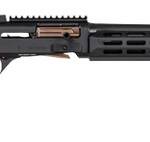 Panzer Arms PAM4CSBBTMFSS M4 Speed Pro 12 Gauge Semi-Auto 3" 5+1 18.50" Black Ported Barrel, Black Aluminum Receiver w/Picatinny Rail, M-LOK Handguard, Skeleton Stock, Black Polymer Grip