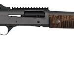 Panzer Arms PAM4TSDGNWS M4 12 Gauge Semi-Auto 3" 5+1 18.50" Disruptive Gray Barrel & Aluminum Receiver w/Picatinny Rail, Fixed Turkish Walnut Stock