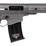 Panzer Arms PAAR12GLF AR12 G5 Semi-Auto 5+1 18.50" Gray Cerakote Aluminum/Polymer Receiver w/Picatinny Rail, M-LOK Handguards, Black Synthetic Stock