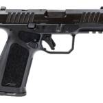Rost Martin RM1CXBLKOSP10CA RM1X *CA Compliant Compact 9mm Luger 10+1 4" Black Match Grade Barrel, Black Nitrocarburized Steel Optic Ready/Serrated Slide, Black Polymer Frame w/Picatinny Rail, Interch