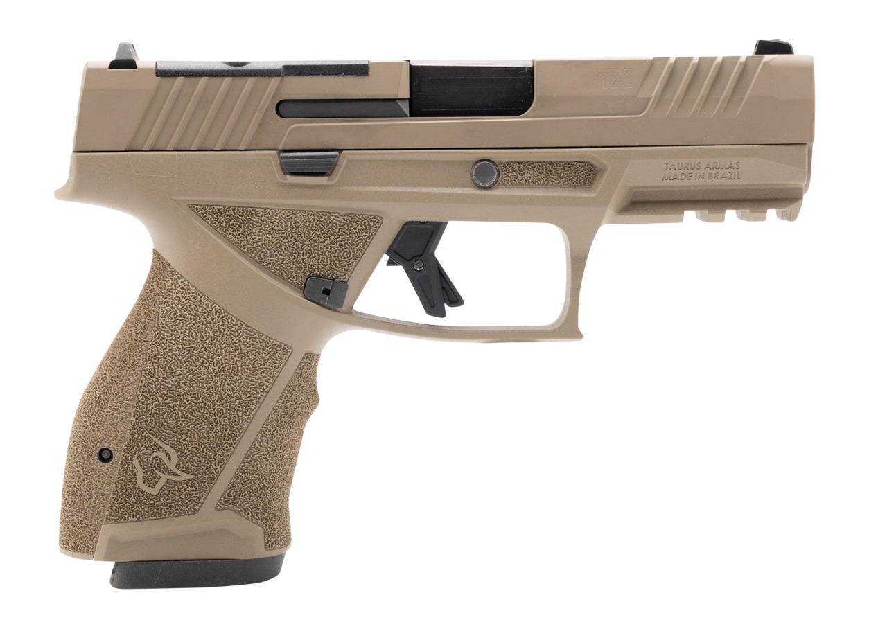 TAURUS TX 9MM CMPCT FDE 4" 15+1 OR