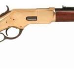 CIMARRON 1866 YELLOWBOY 38SPL - 16" BRASS/BLUED WALNUT