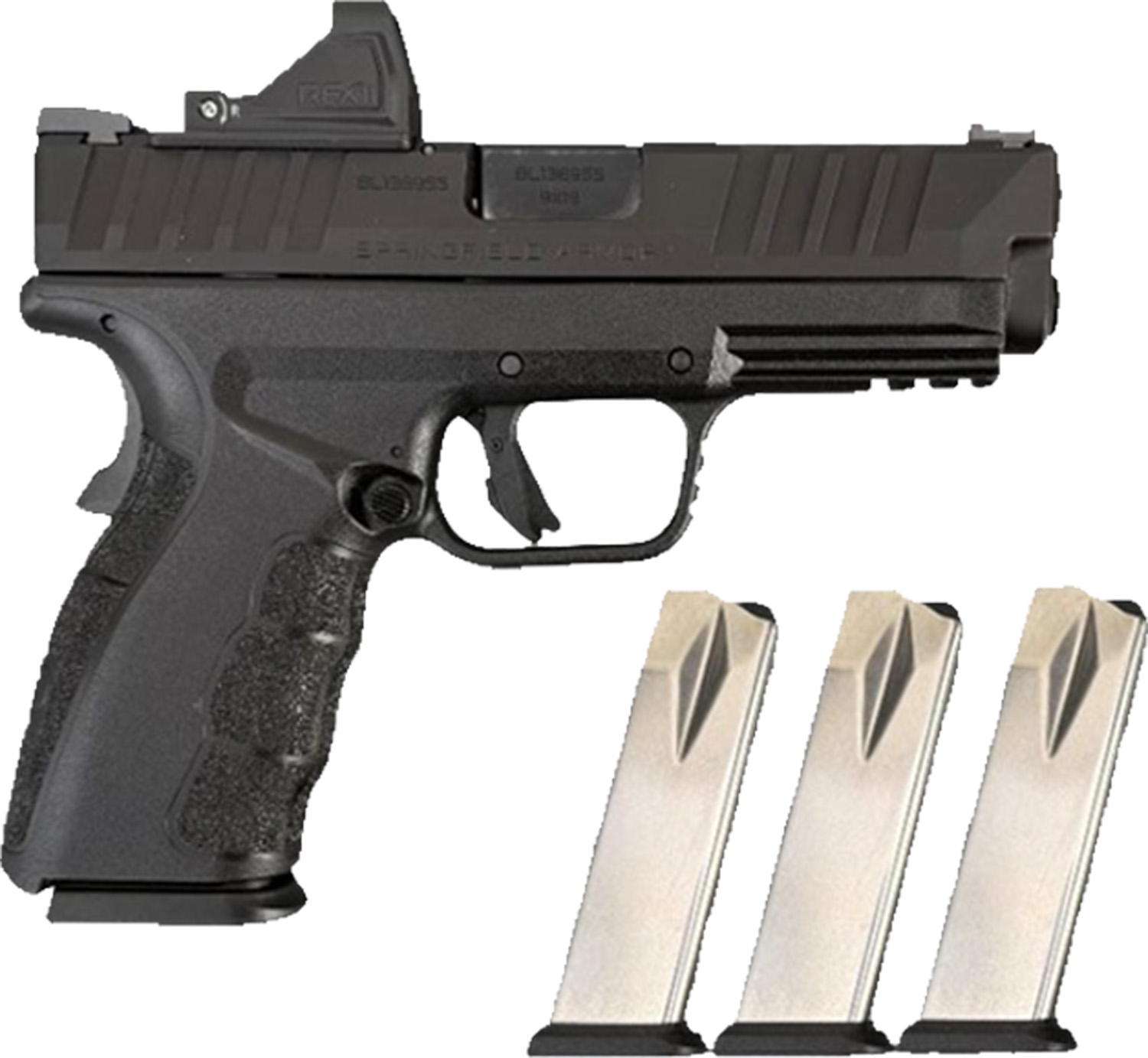 SPRINGFIELD XD MOD.4 OSP 9MM - 4" 16RD BLACK 4MAGS GEAR PAC