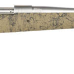 Howa HHS63113 M1500 HS Precision 308 Win 5+1 22", Stainless Steel Metal Finish & Green Black Webbed Fixed HS Precision Stock