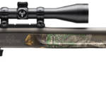 Traditions CR5841104421 NitroFire w/Scope 50 Cal 209 Primer 26" Gray Cerakote Fluted & Tapered Barrel, Drilled & Tapped Receiver, Realtree Edge Fixed Synthetic Stock, 3-9x40mm Duplex