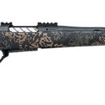 Seekins Precision 0011710219-F Havak PH3 6.5 Creedmoor 20" Black Fluted Threaded Barrel, Black Picatinny Rail Steel Receiver, Adj Cheek Riser Woodland Shadow Synthetic Stock