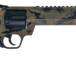 Taurus 2-357081RH-DTSC Raging Hunter Large 357 Mag/38 Special +P 7 Shot 8.37" Camo Picatinny Rail/Ported Barrel, Matte Black Cylinder, Camo Alloy Steel Frame, Transfer Bar Safety, Exposed Hammer