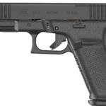 Glock UV2150203MOS G21 V MOS Full Size 45 ACP 13+1 4.61" Black GMB Barrel, Black nDLC Steel Optic Ready/Serrated Slide, Black Polymer Frame w/Accessory Rail, Textured Polymer Grip, Ambidextrous