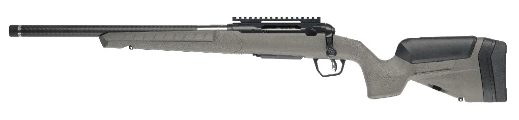 Savage Arms 32955 110 Carbon Hunter 6.5 Creedmoor 18" Flat Dark Gray Synthetic Stock, Left Hand