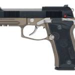 Langdon Tactical Tech 80X32ZCBBN Beretta Cheetah 80X 32 ACP 12+1 3.90" Inox Steel Barrel, Black Bruniton Carbon Steel Optic Ready/Serrated Slide, Bronze Cerakote Aluminum Frame w/Picatinny Rail, Textu