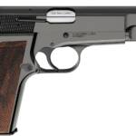 Springfield Armory  SA-35  9mm Luger 15+1 4.70" Stainless Barrel, Polished Blue Cerakote Carbon Steel Serrated Slide & Frame, Checkered Walnut Grip
