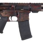 Shark Coast Tactical SCC07275RUST-P Rust 5.56 NATO 30+1 10.50" Black Nitride Threaded Barrel, Aluminum Receiver w/Picatinny Rail, M-LOK Handguard, Polymer SB Tactical SBA3 Brace, Magpul MOE Grip, Righ