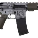 Shark Coast Tactical SCC07336BOMB-P Bomber 5.56 NATO 30+1 10.50" Black Nitride Threaded Barrel, Aluminum Receiver w/Picatinny Rail, M-LOK Handguard, Polymer SB Tactical SBA3 Brace, Magpul MOE Grip, Ri