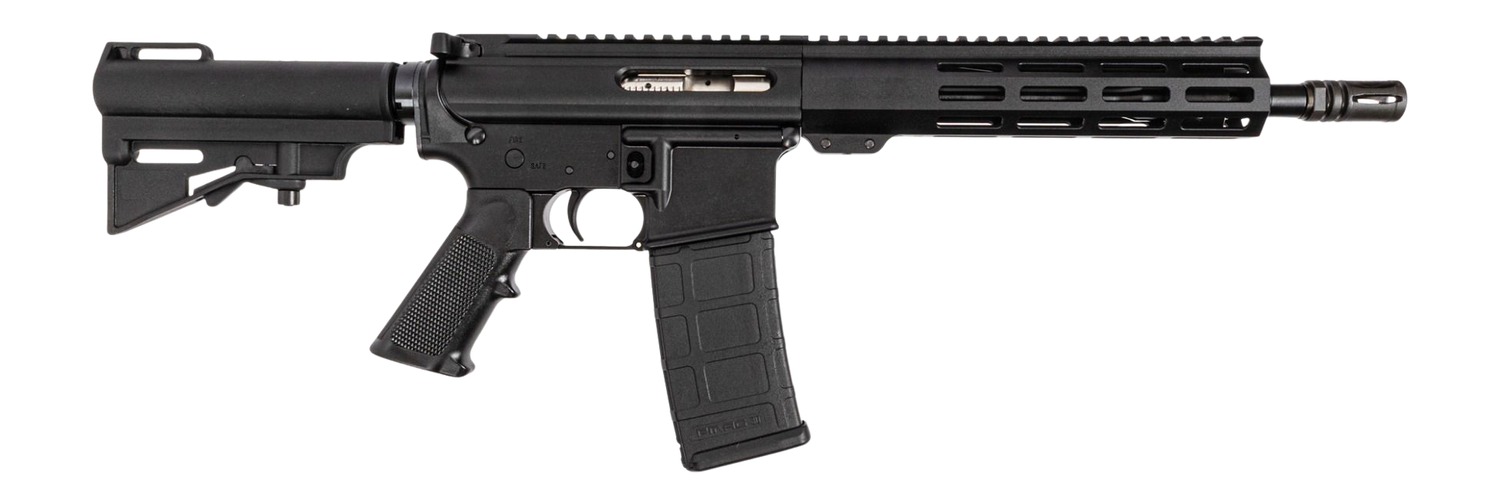 Dpms Panther Arms DP51655231683 DP-15 Shortacle 300 AAC Blackout 30+1 10.50" Black Nitride Threaded Barrel, Black Hardcoat Anodize Aluminum Receiver w/Picatinny Rail. M-LOK Handguard, Black Polymer Ad